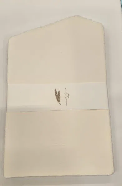 Generico PARTECIPAZIONI MATRIMONIO CARTA AMALFI FORMATO LR CONFEZIONE DA 50PZ (GRIGIO PERLA)