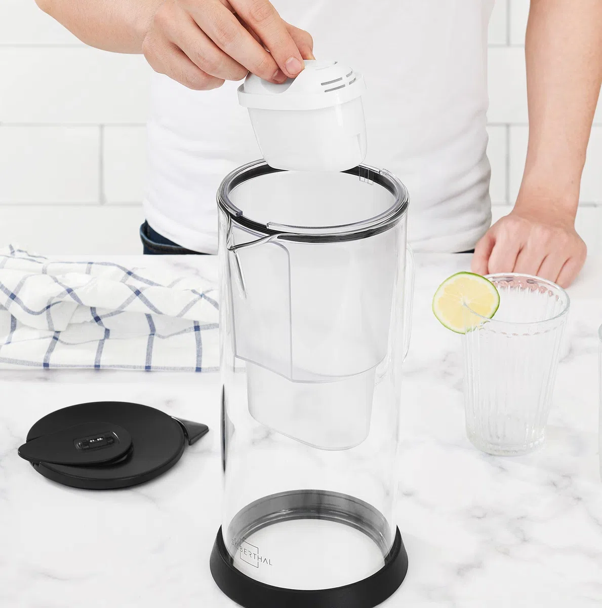SILBERTHAL Cartucce filtro acqua 3 pz - Compatibile con Brita Maxtra - Riduce il calcare, il cloro e le impurità - Cartucce filtranti sostitutive