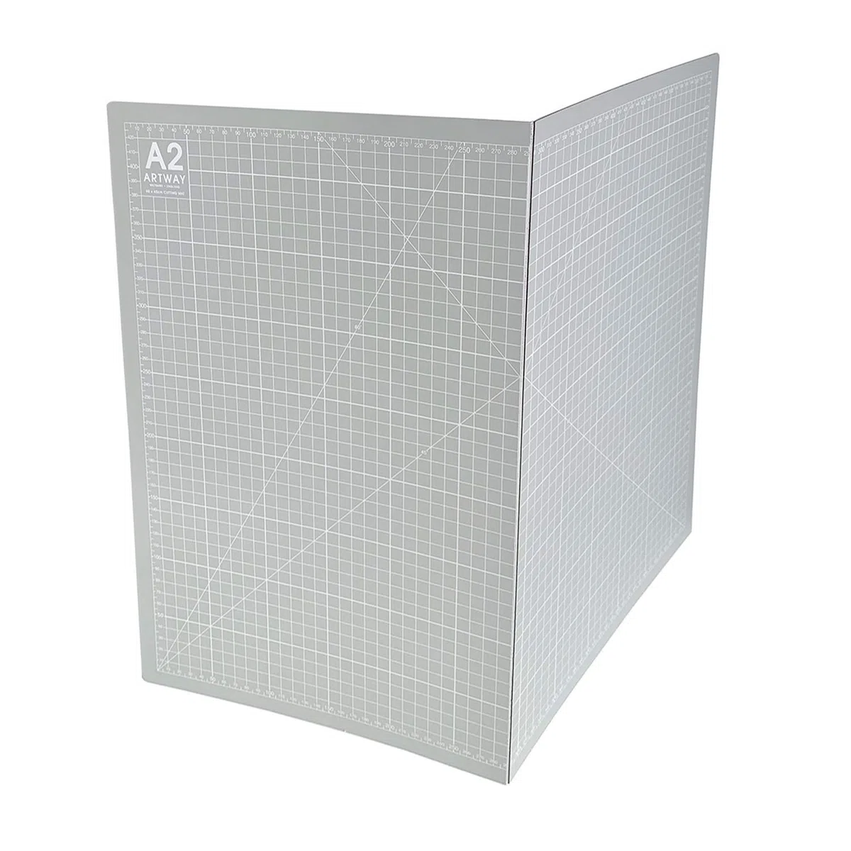 ArtWay Tappetino da Taglio, Grigio, A2 Folding