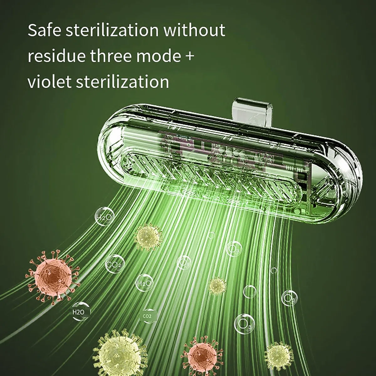 Generatore di ozoni Purificatore D'aria Deodorante Deodorante Frigo Per Frigorifero Armadio Auto Rimozione Portatile Toilette Deodorante