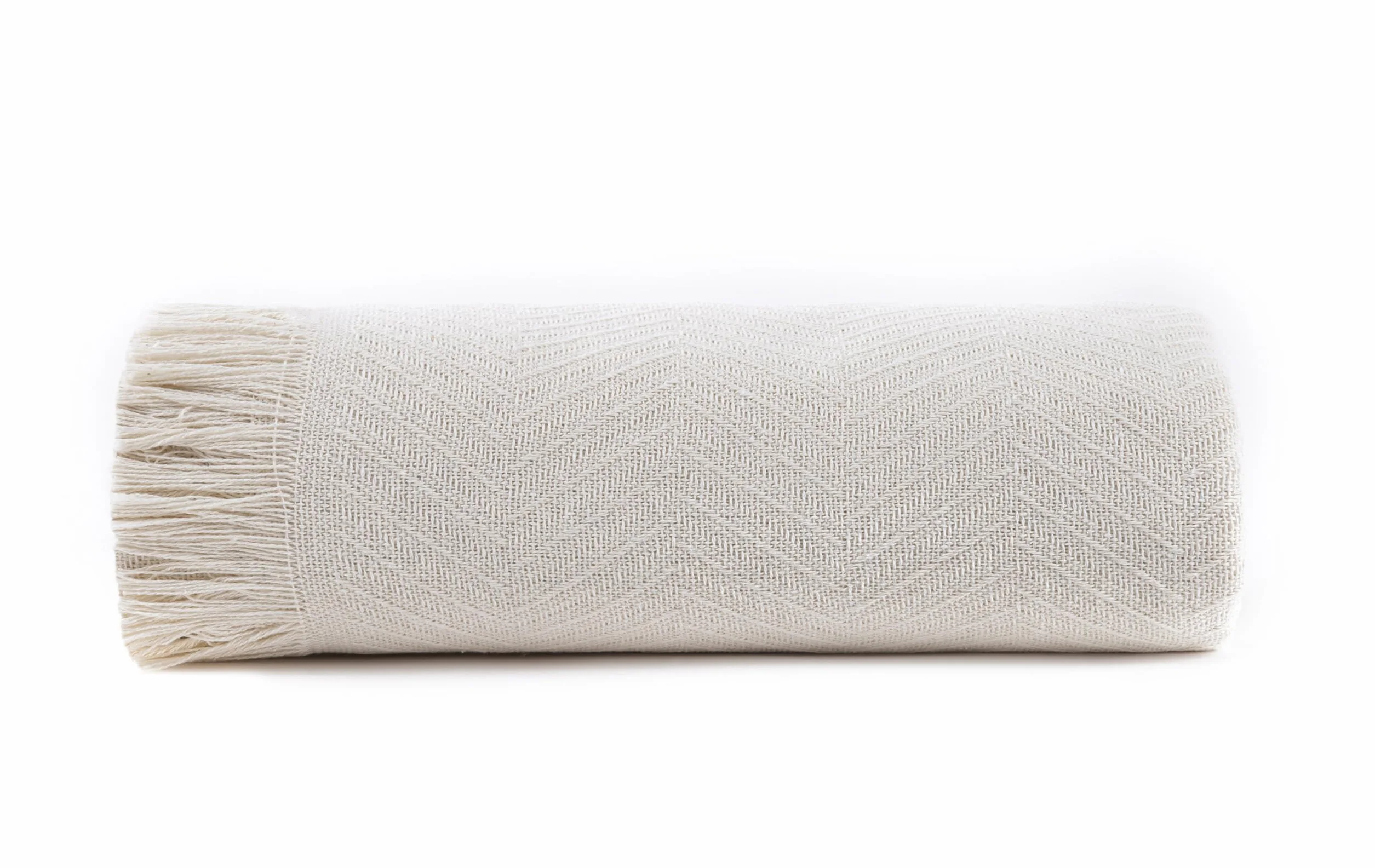Todocama - Copriletto multiuso per divano, plaid per letto, copriletto, jarapas, prodotto in Spagna, spiga. (230x260 cm, Crema)