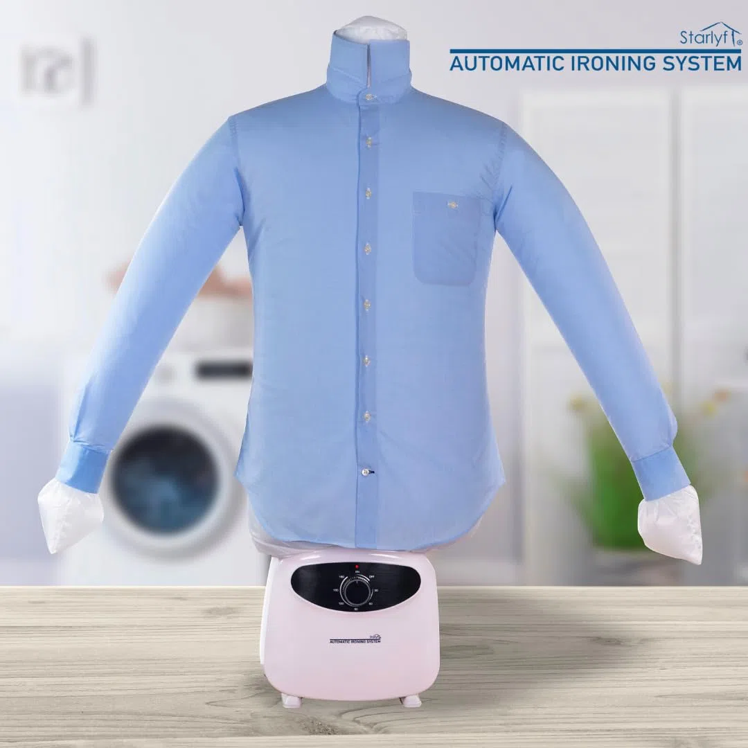STARLYF Robot da stiratura, 1200 W, 2 in 1, asciugatura e stiratura, rimuove i cattivi odori e deodorizza, facile da usare, manichino di stiratura e asciugatura