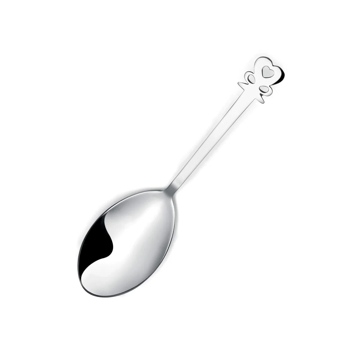 Guzzini Love Cucchiaio per Confetti, Stainless Steel 18/14, Argento, 23 cm, Acciaio inossidabile
