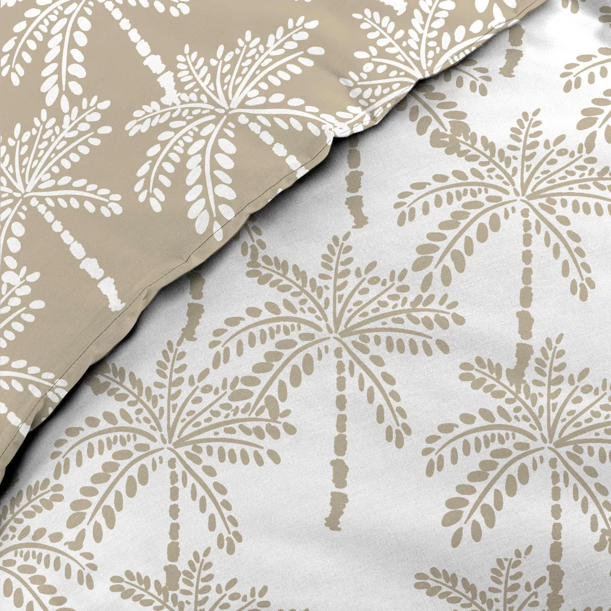 douceur d'intérieur, set da 3 pezzi (260 x 240 cm) Brianna, reversibile, 100% cotone