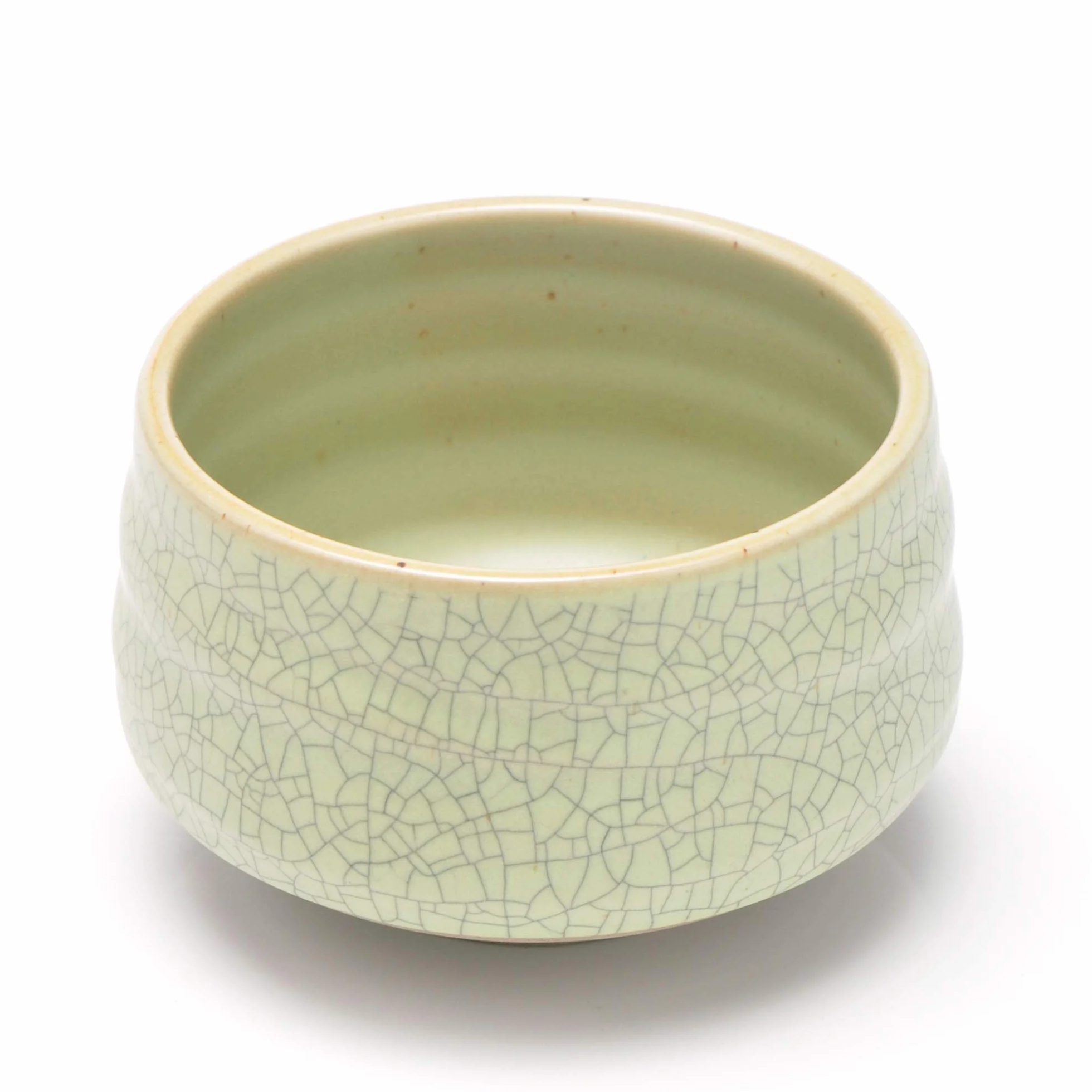 TEANAGOO EMB-6 Japan Matcha Bowl in Porcellana e Matcha Whisk (Chasen) Set di Supporti per imballaggio, 18OZ / 510 ML, Verde Chiaro Opaco con Cucitura Nera, 2 Pezzi/scatole.…
