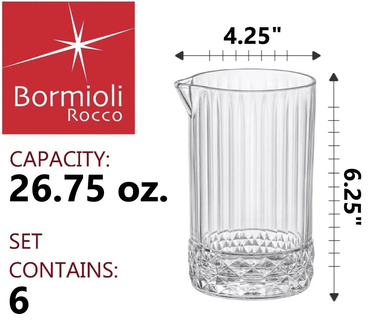 Bormioli Rocco America '20s Mixing Barattolo 790 ml