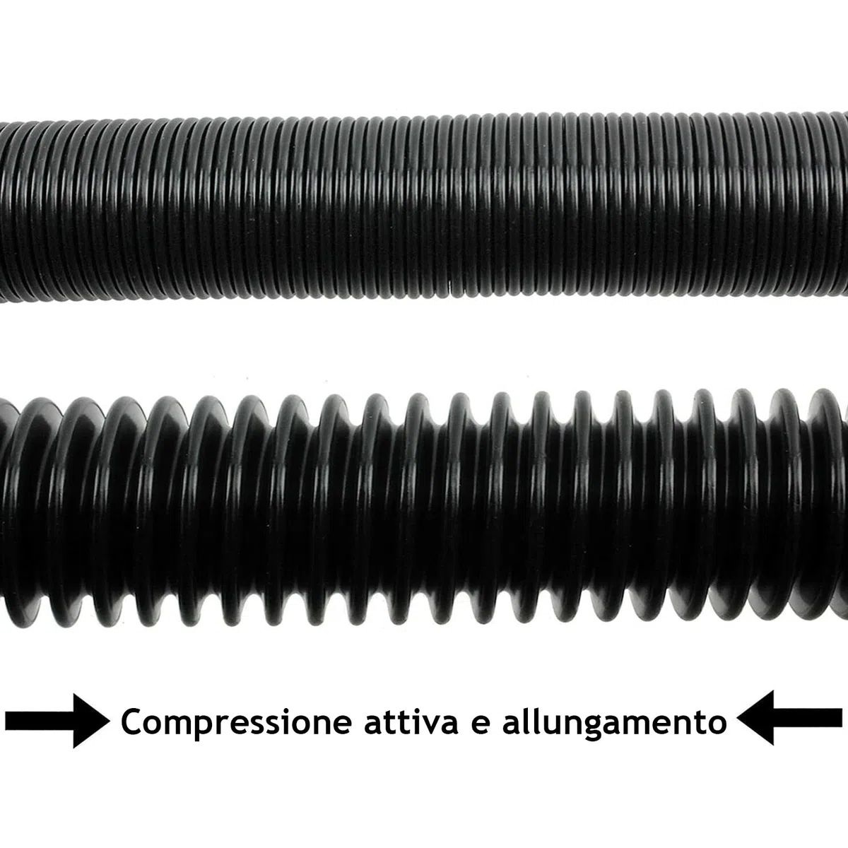 Spares2go, kit tubo di prolunga universale, flessibile, di 6 m x 32 mm, per aspirapolvere (tubo di 6 m + pezzo adattatore)