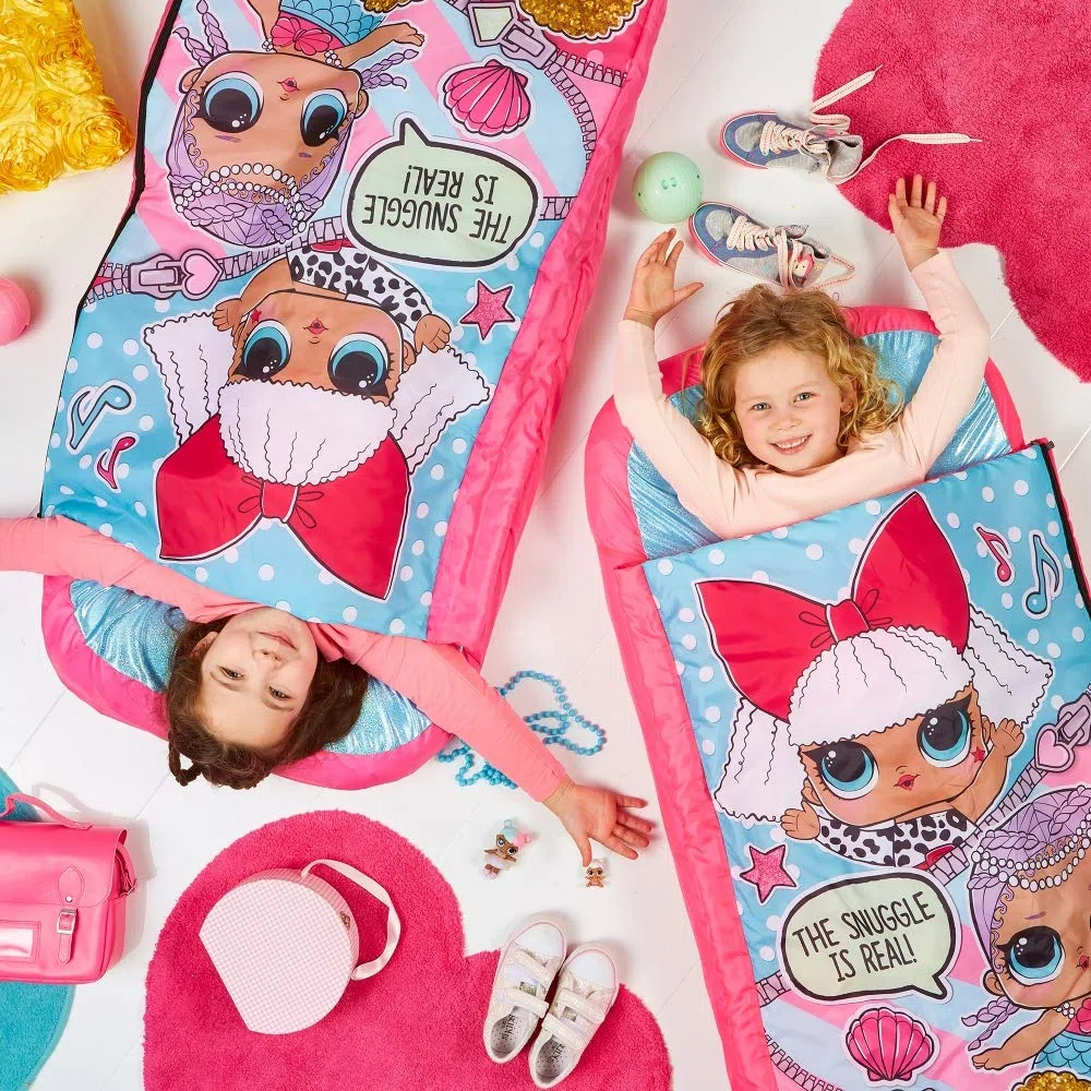 Giochi Preziosi - Lol Ready Bed Gonfiabile, Sacco a Pelo con Materassino Gonfiabile