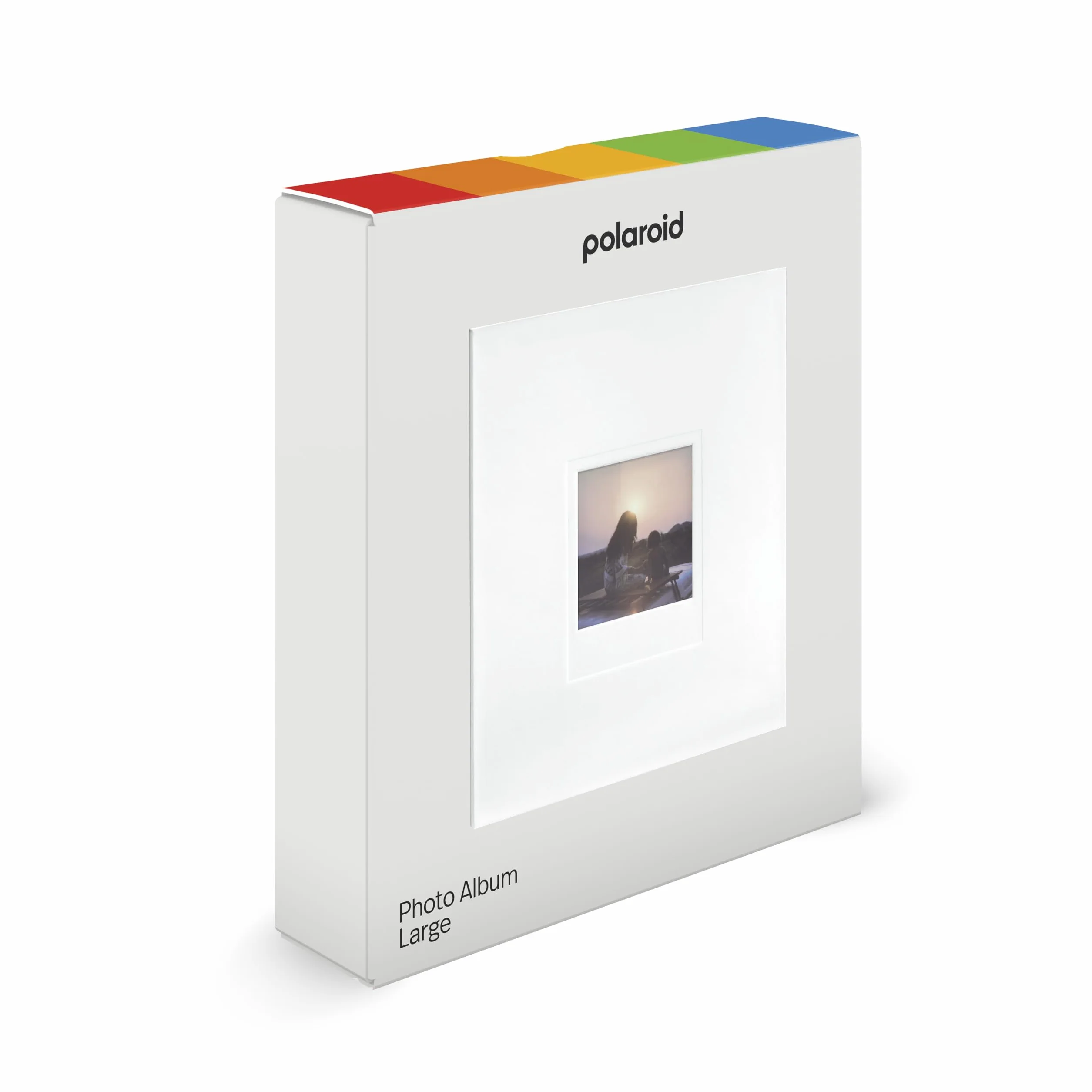 Polaroid - Album fotografico grande con ritagli Polaroid quadrati, nero (6368)