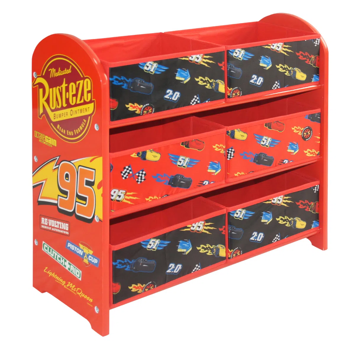 Scaffale Portagiochi Disney Cars