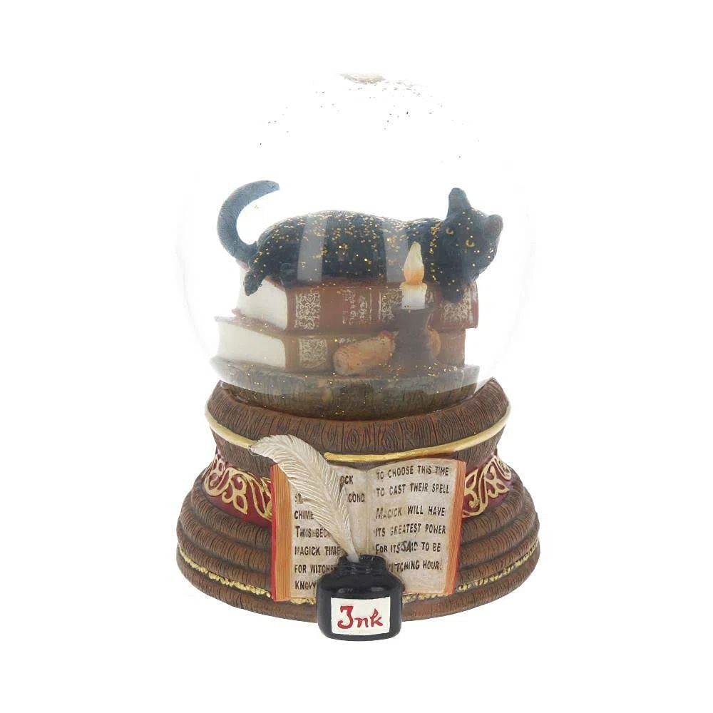 Nemesis Now Witching Hour di Lisa Parker Palla di neve, 11 cm, marrone, in resina e vetro, taglia unica