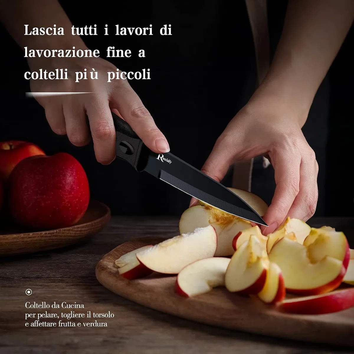 Coltelli da Cucina Professionali 7 Pezzi Accessori Cucina con Coltello Cucina