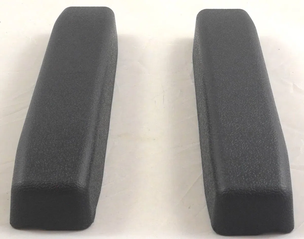 Coppia di braccioli di ricambio in poliuretano espanso resistente, 30,5 cm, per sedie a rotelle stile NHS