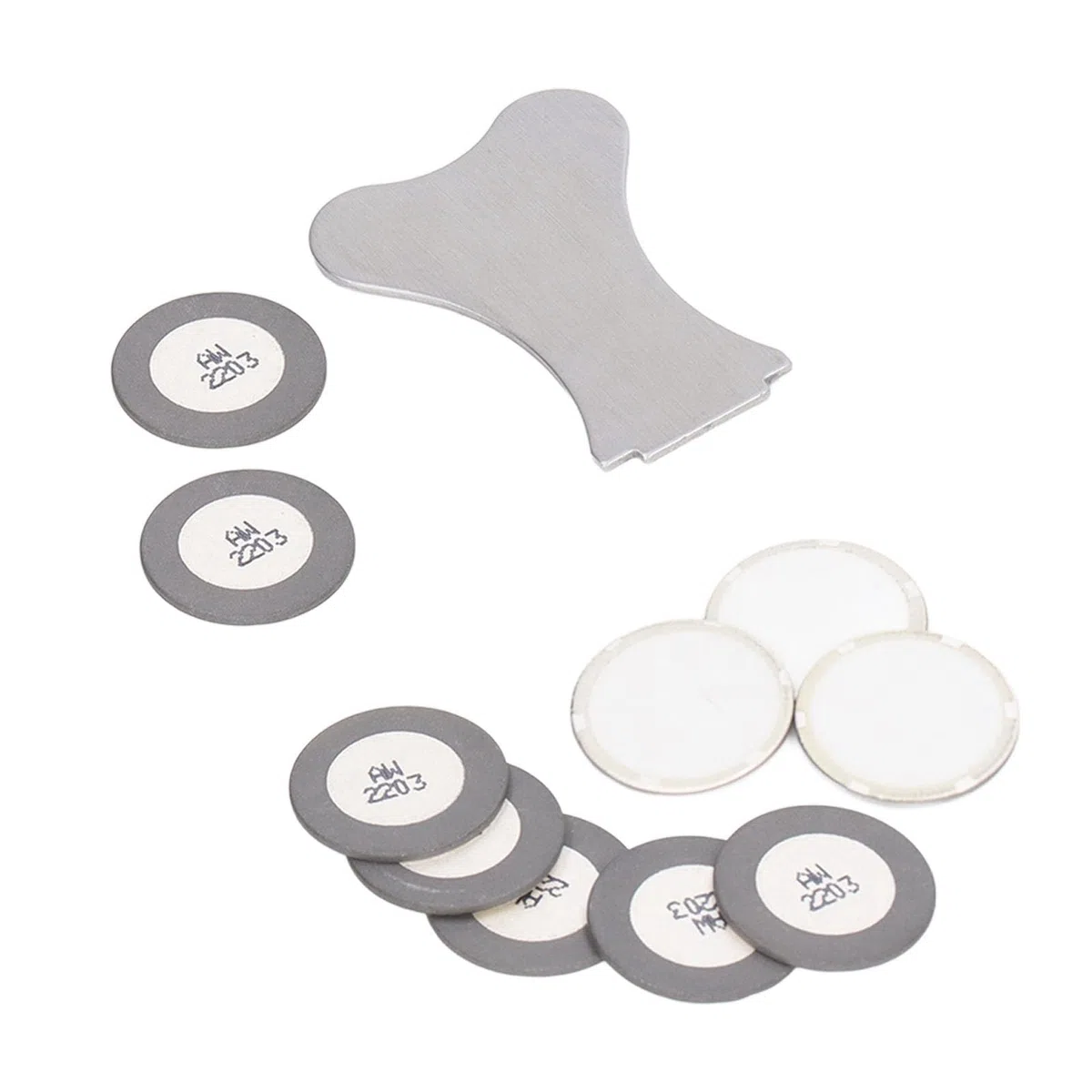 10Pcs nebulizzatore ultrasonico disco di ceramica, Kit di accessori dell'atomizzatore ceramico a ultrasuoni 20 mm, parte dell'umidificatore per l'umidificatore