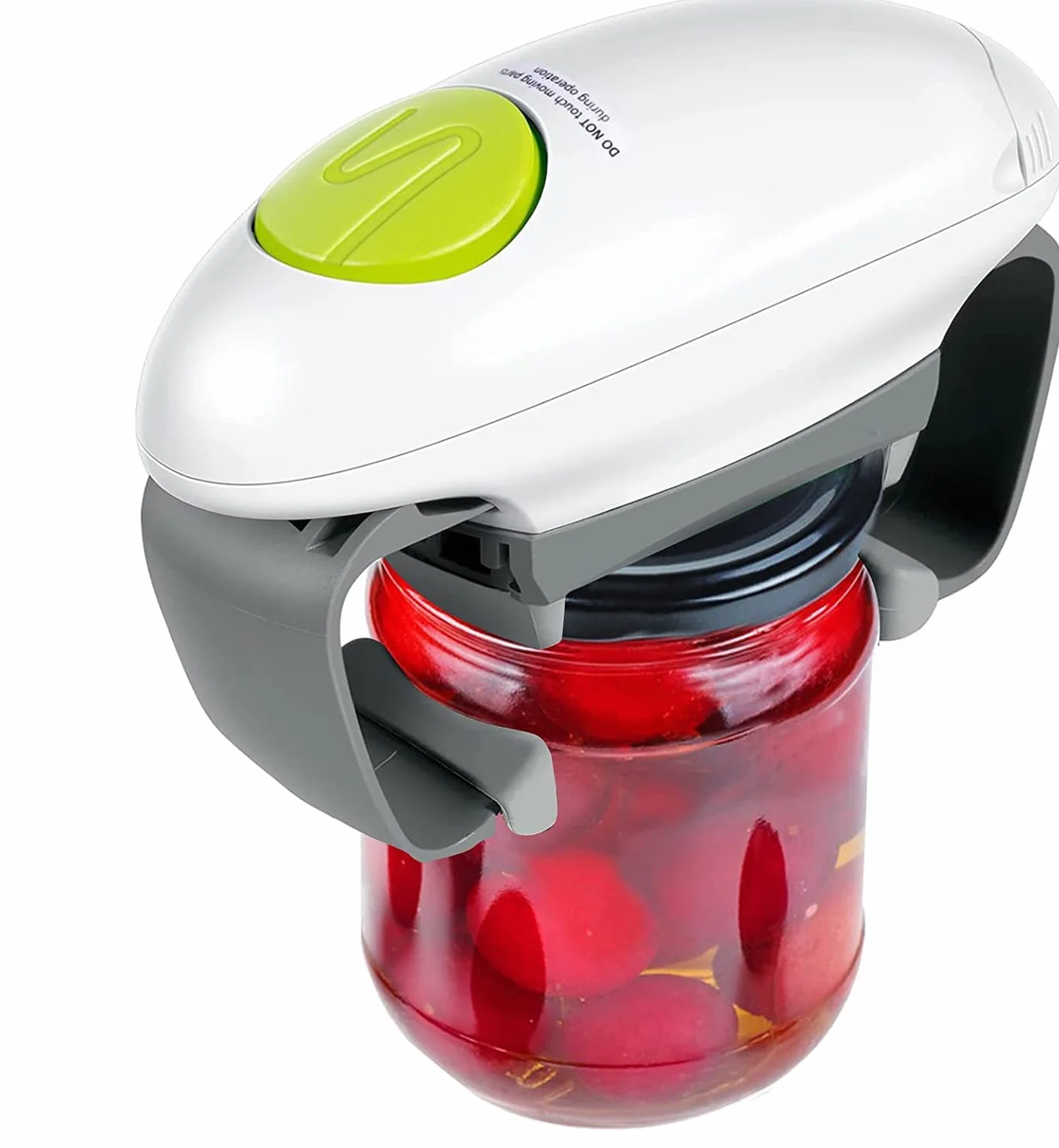 Apribarattoli elettrico, apribarattoli One Touch, automatico e potente apribottiglie per mani deboli e anziani con artrite per quasi tutti i barattoli
