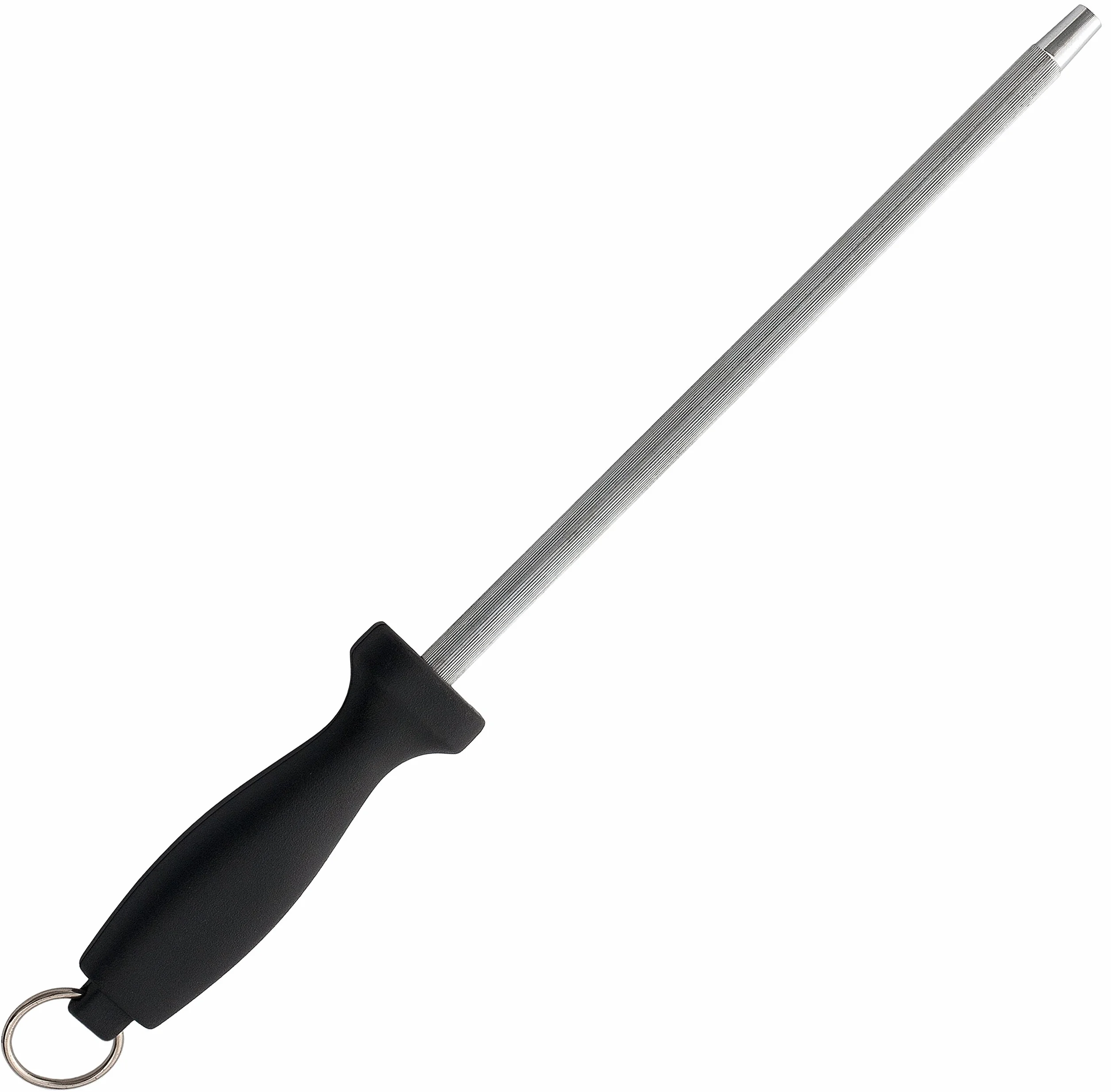 Coltello da Prosciutto con Affilacoltelli e Copri Prosciutto - Set Ideale per Tagliare il Prosciutto Italiano, il Prosciutto Serrano e il Jamon Pata Negra Iberico