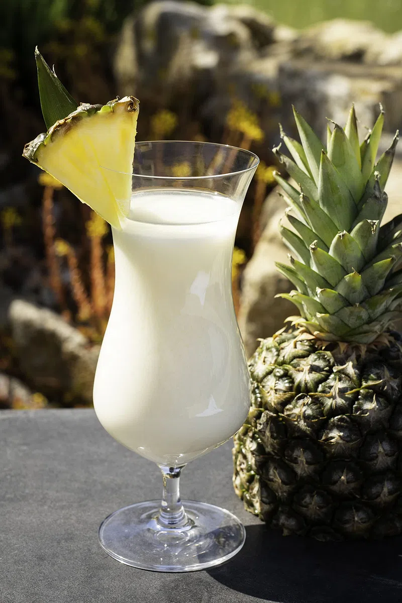DIAMANTE Pina Colada - Set di 4 bicchieri da cocktail Hurricane - Cristallo senza piombo