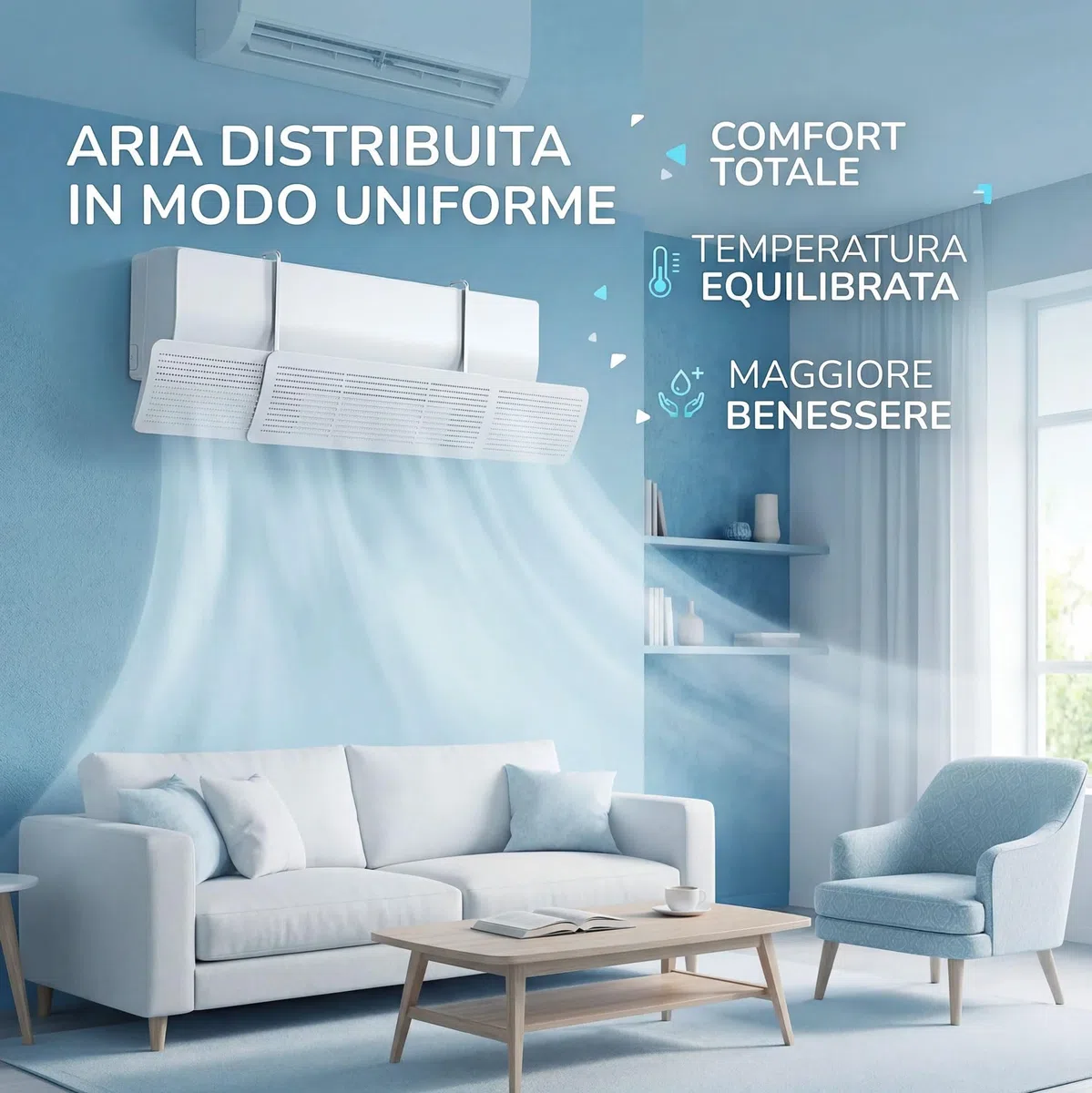 081 Store - 2 PEZZI Deflettore per Condizionatore Universale, Portatile Regolabile Parabrezza Deflettore Aria Condizionata Scudo per Condizionatori da Parete per Casa/Ufficio/Camera/Soggiorno (Bianco)