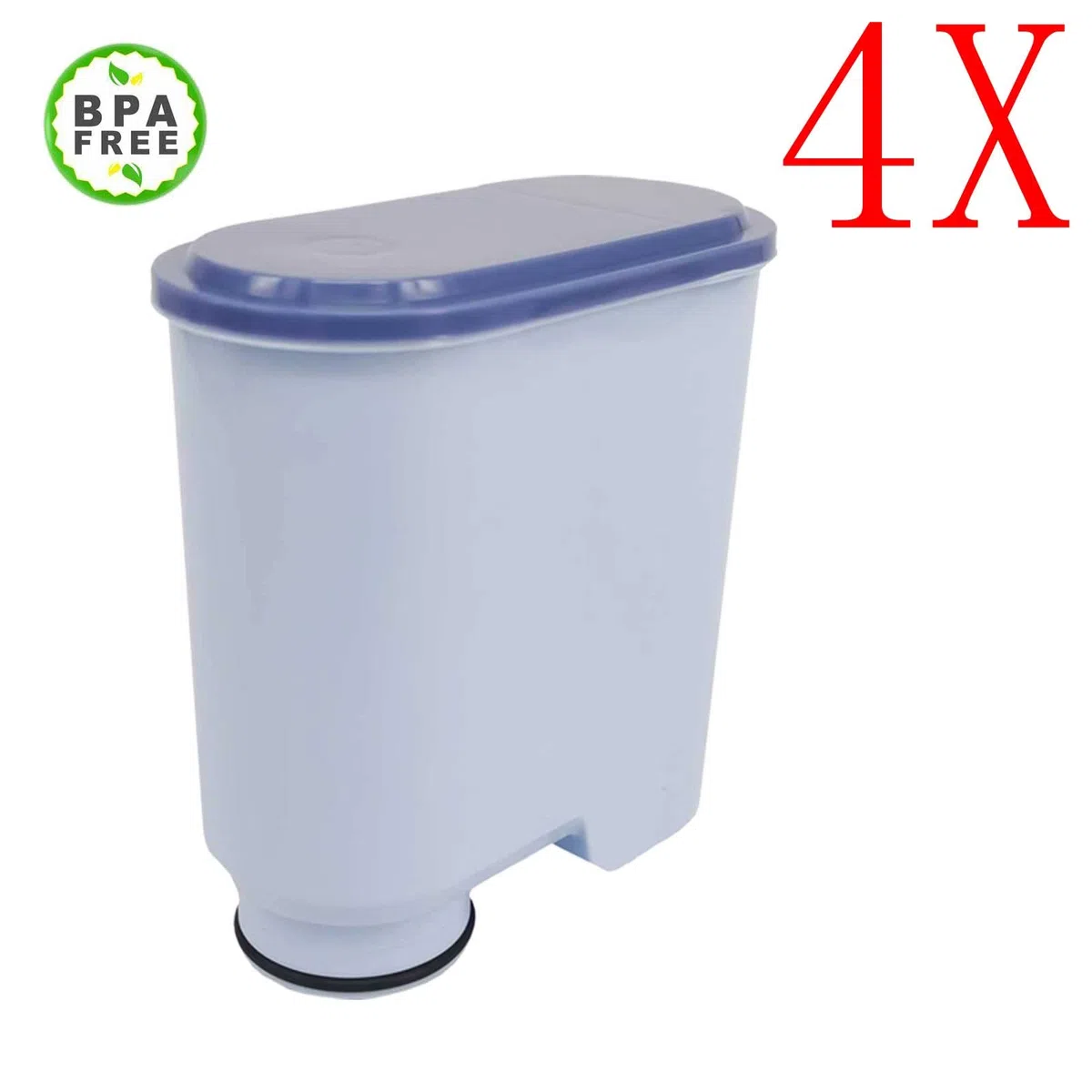 4 filtri dell'acqua per Philips Series 2200 EP2224 EP2220 EP2221 EP2223 EP2230, Series 3100 EP3510 EP3550-51 EP3362-63, Series 4000 EP4050-51 EP4010, Series 5000. EP5310 EP5360 EP5365 EP5330 EP5330