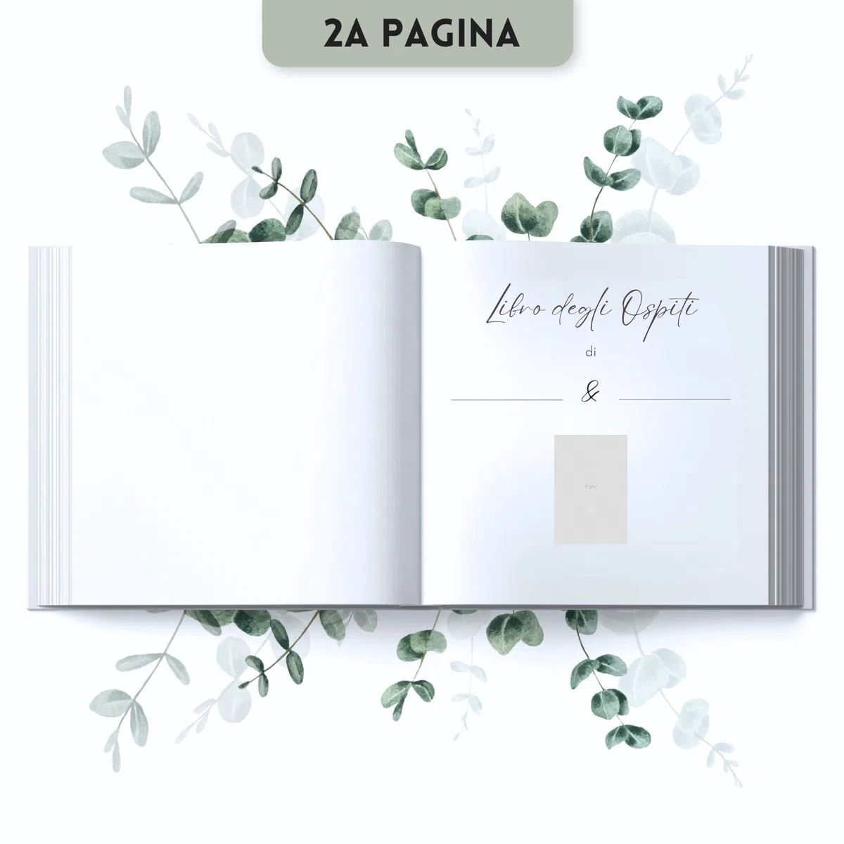 Libro degli Ospiti del Matrimonio con Domande da compilare - Guest Book Matrimonio per dediche per ricordi indimenticabili (44 Pagine Doppie)