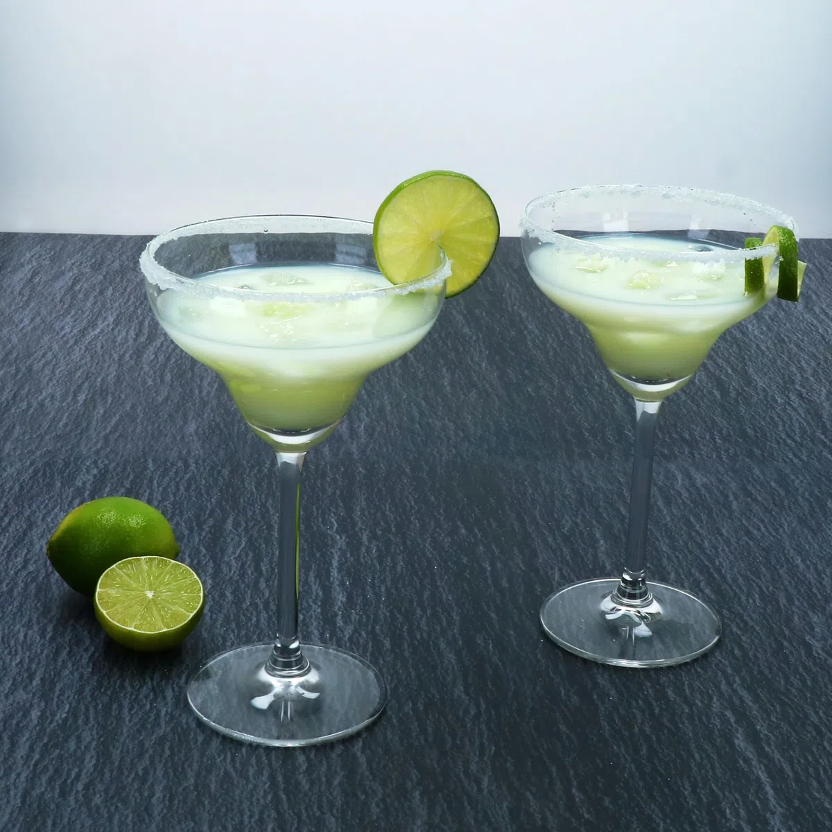 MamboCat Set di 4 bicchieri Margarita I 150 ml, altezza 18 cm, per 4 persone, bicchieri trasparenti per bevande congelate, Daiquiri & Co. I bicchieri trasparenti per casa, feste e Co