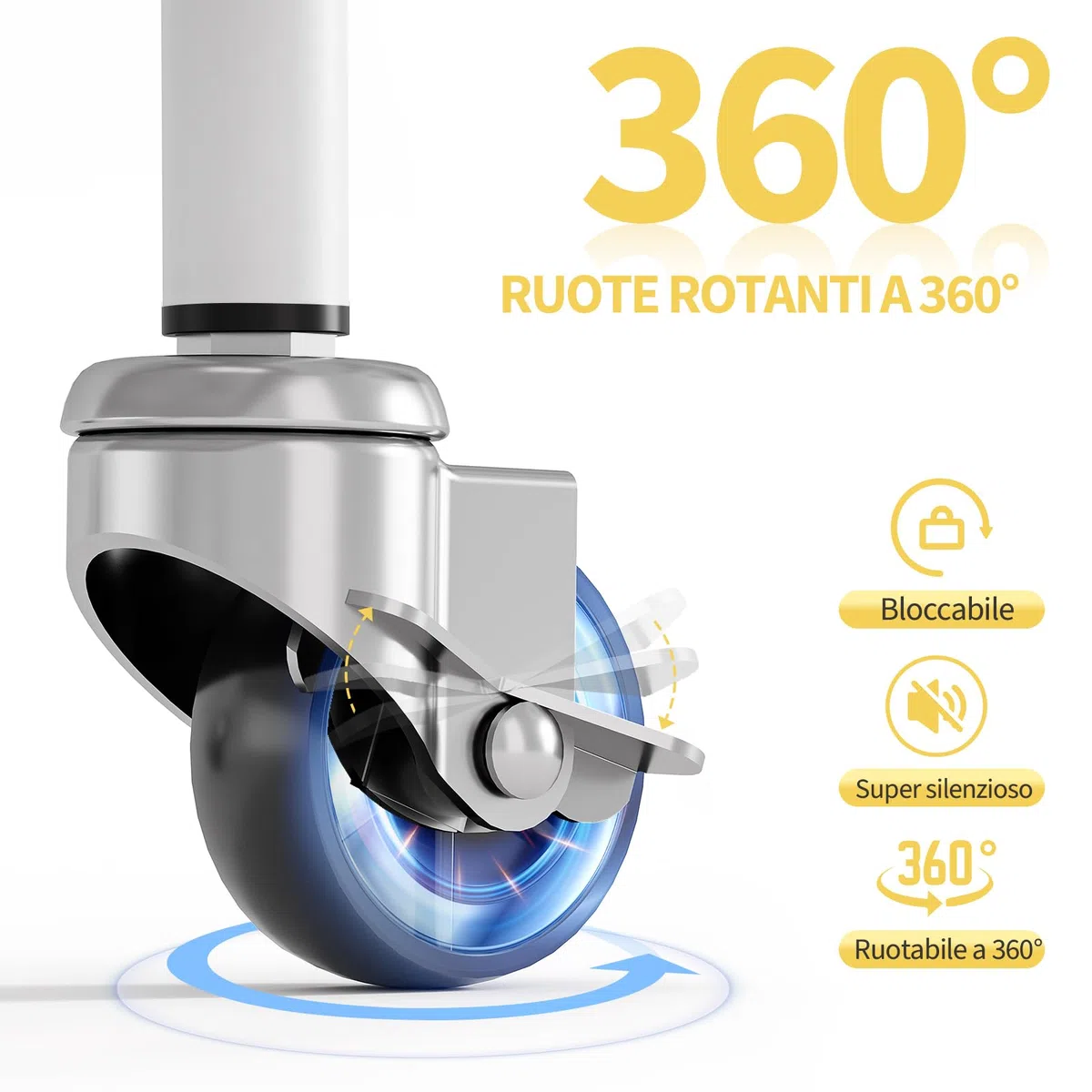 Urackify Carrello portaoggetti per varie applicazioni, carrello in metallo a 3 livelli con pannelli forati fai da te, cesti e ganci per riporre extra in cucina, bagno, ufficio, aula e altro ancora,