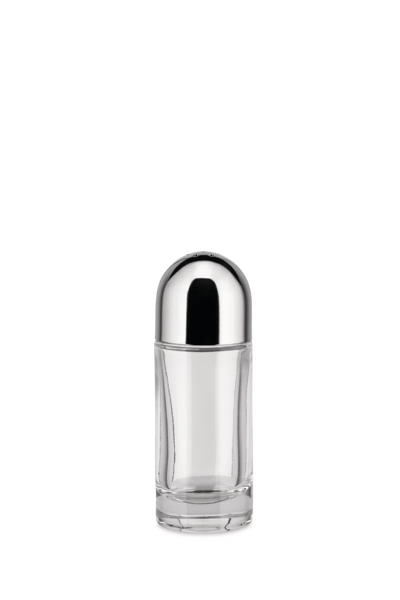 Alessi - 5075 - Spargisale in acciaio lucido e cristallo.
