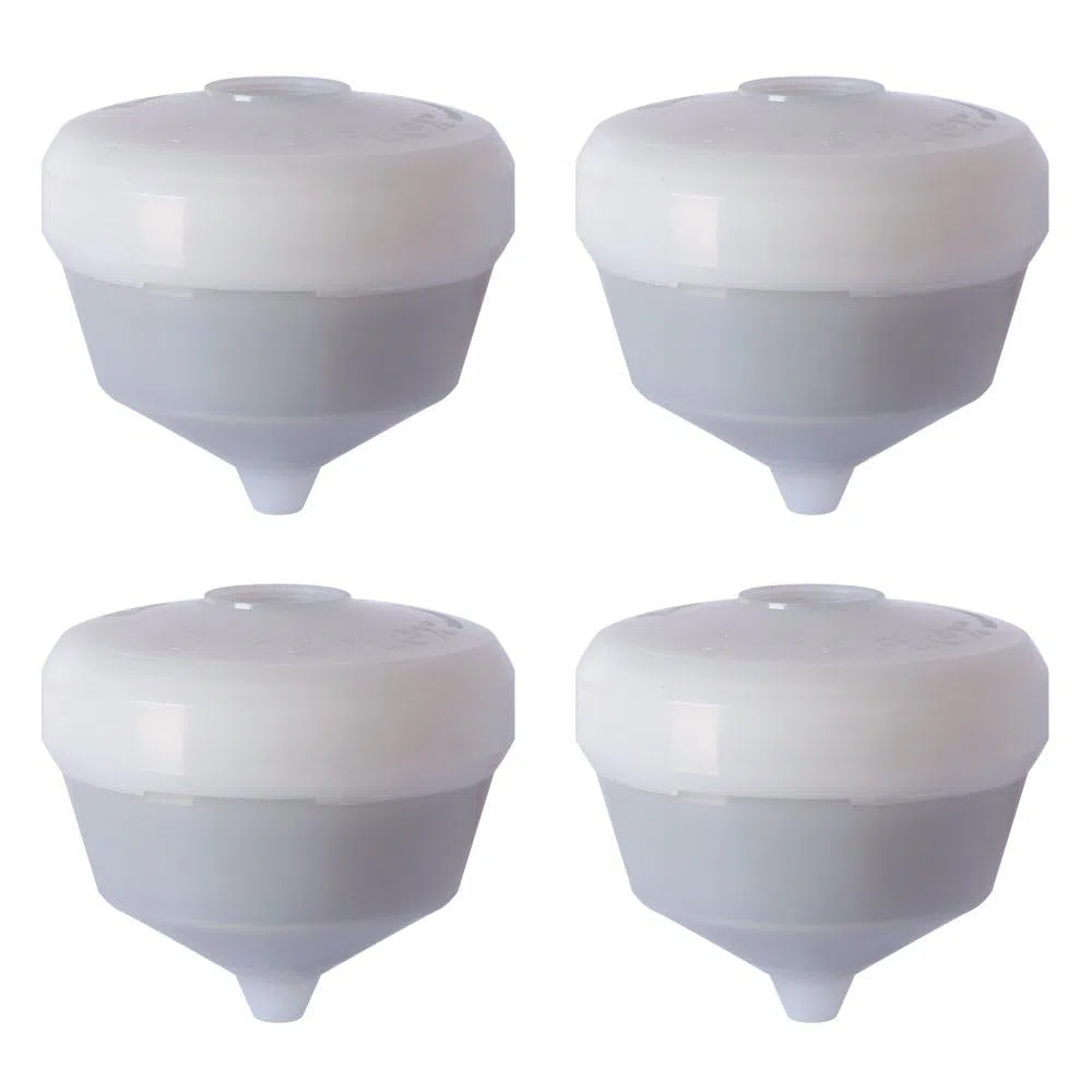 Siroflex 2800/4S Set 4 Cartucce Ricambio Uni 3A Depuratore Acqua Domestico Made in Italy | Depuratore Acqua Rubinetto Filtro acqua Rubinetto Cucina | Rimozione Calcare Rimozione Cloro Con Filtro