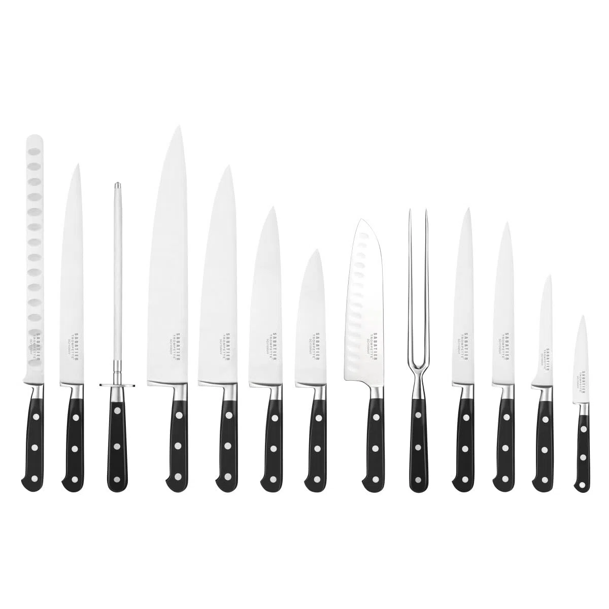 Origin Sabatier - Coltello da trazione, 25 cm