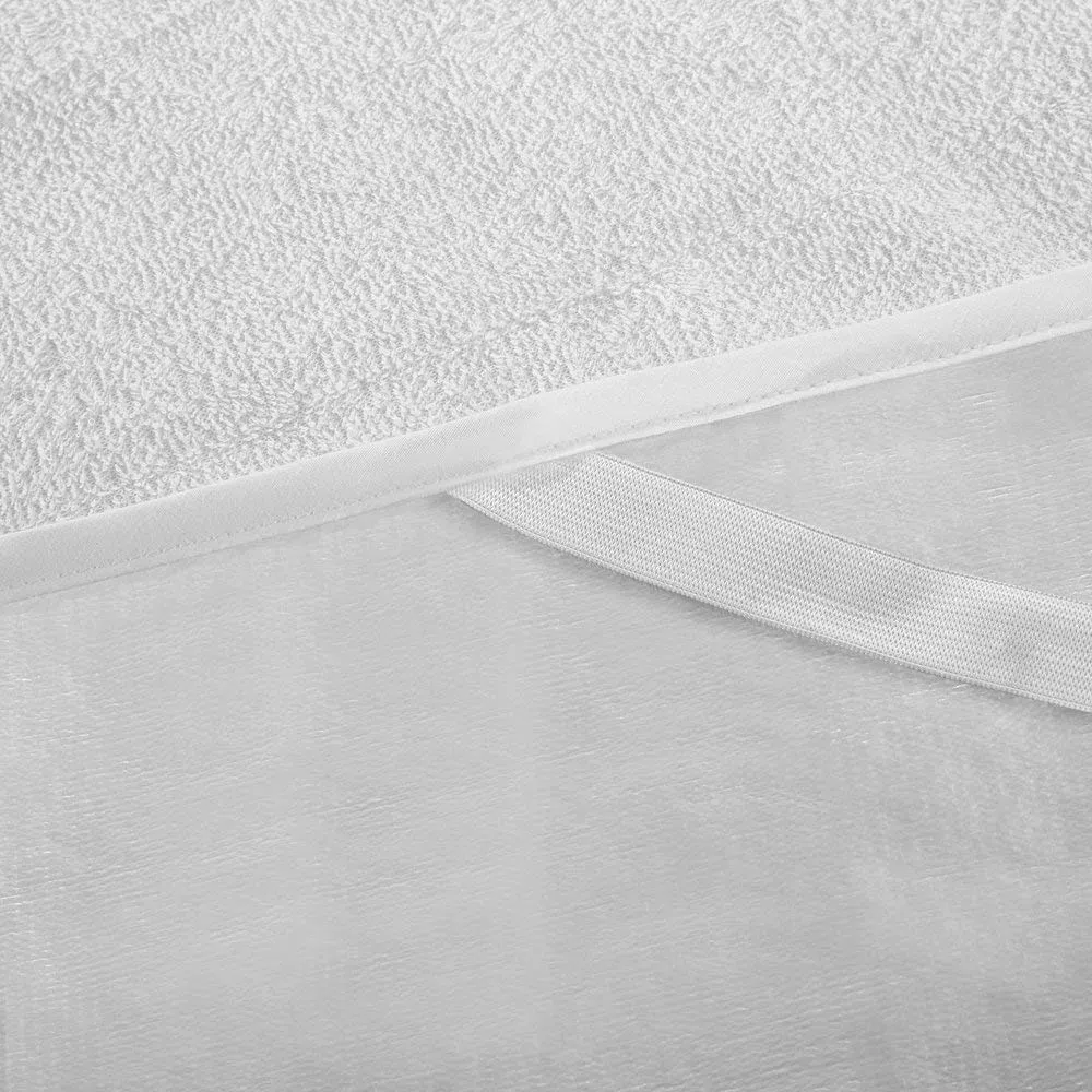 Bedecor Coprimaterasso Matrimoniale Maxi Impermeabile 180 x 200cm con 4 Elastici - Traversa Letto - Spugna Cotone 80% - Anti-Acaro, OEKO-TEX