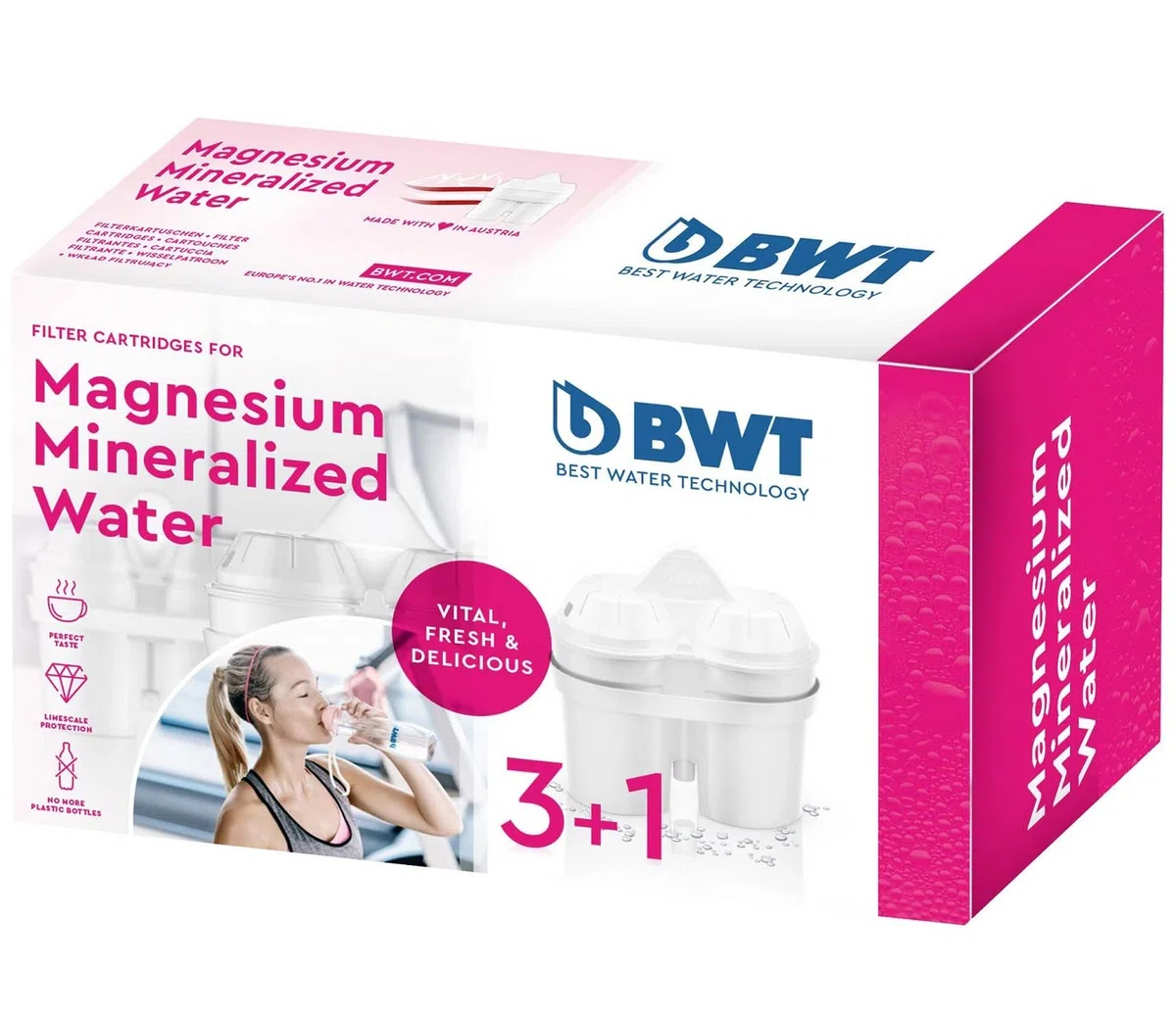 Bwt Filtro Pack 3+1 Longlife Mg2+
