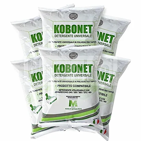 POLVERE DETERGENTE TAPPETI 6 CONFEZ. 480G RIGENERANTE FOLLETTO BATTITAPPETO COMPATIBILE