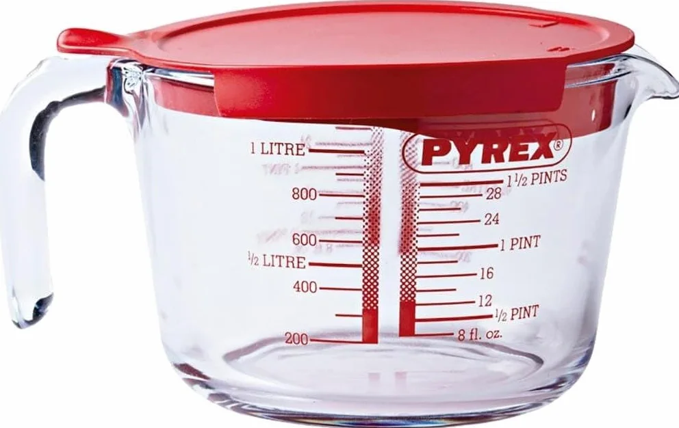 PYREX 7082 Pirex Misura Graduata, Vetro, Trasparente, 21 x 16 x 11 cm