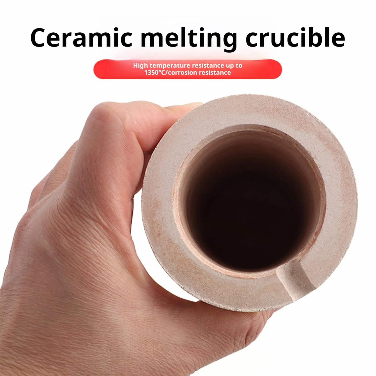 1Kg 2Kg 3Kg Crogiolo di Ceramica Elettrico Fusione Elettrico Metallo Fonderia Fonderia Accessori Macchina Metallo Miscela Forno