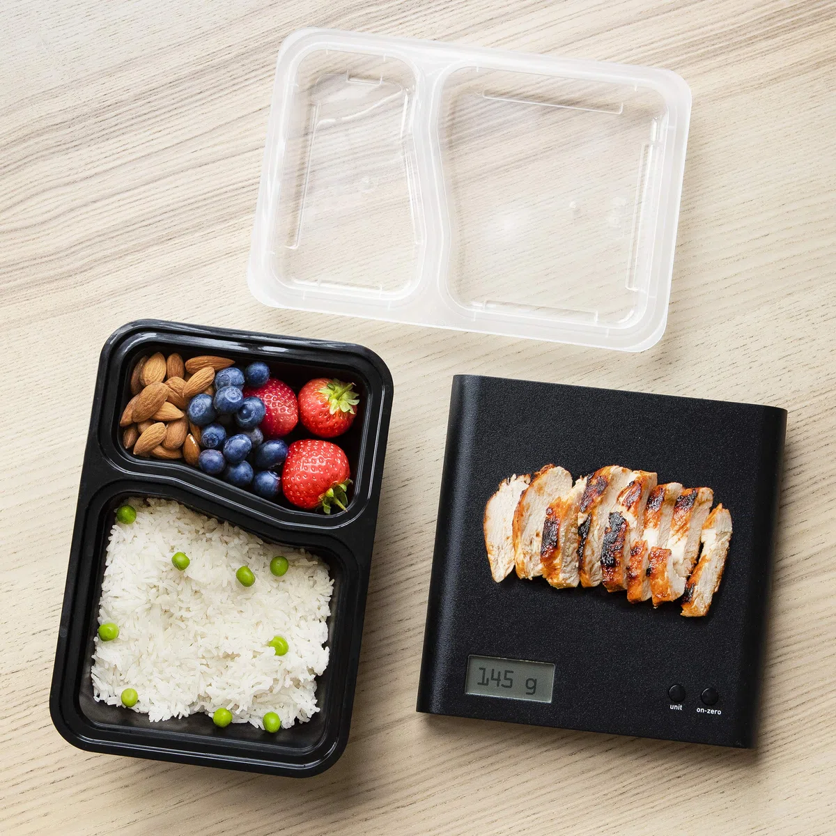 Igluu Meal Prep Contenitori per Alimenti in Plastica Riutilizzabili con Coperchi (Set da 10) – Impilabili, Microonde, Freezer e Lavastoviglie – 887 ml – 2 Scomparti – Senza BPA