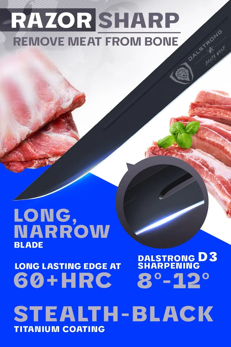 DALSTRONG Boning Knife - 6" - Delta Wolf Series