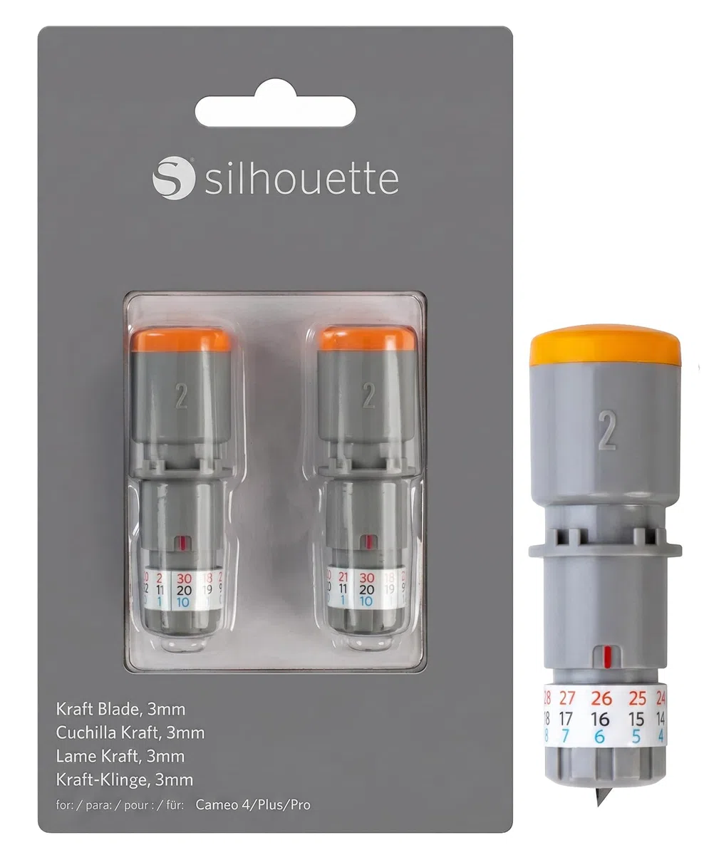 Silhouette America Silh Blades 4 - Lama Kraft da 3 mm per plotter da taglio Cameo 4