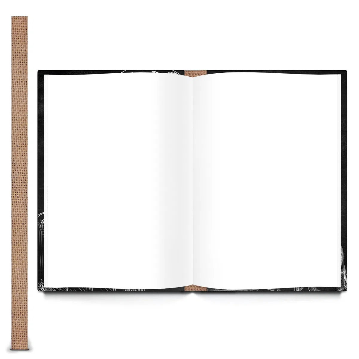 Logbuch-Verlag libro degli ospiti Guestbook nero bianco marrone formato A4 copertina rigida 164 pagine vuote effetto lavagna gesso vintage ideali per ospiti internazionali casa vacanza hotel pensione