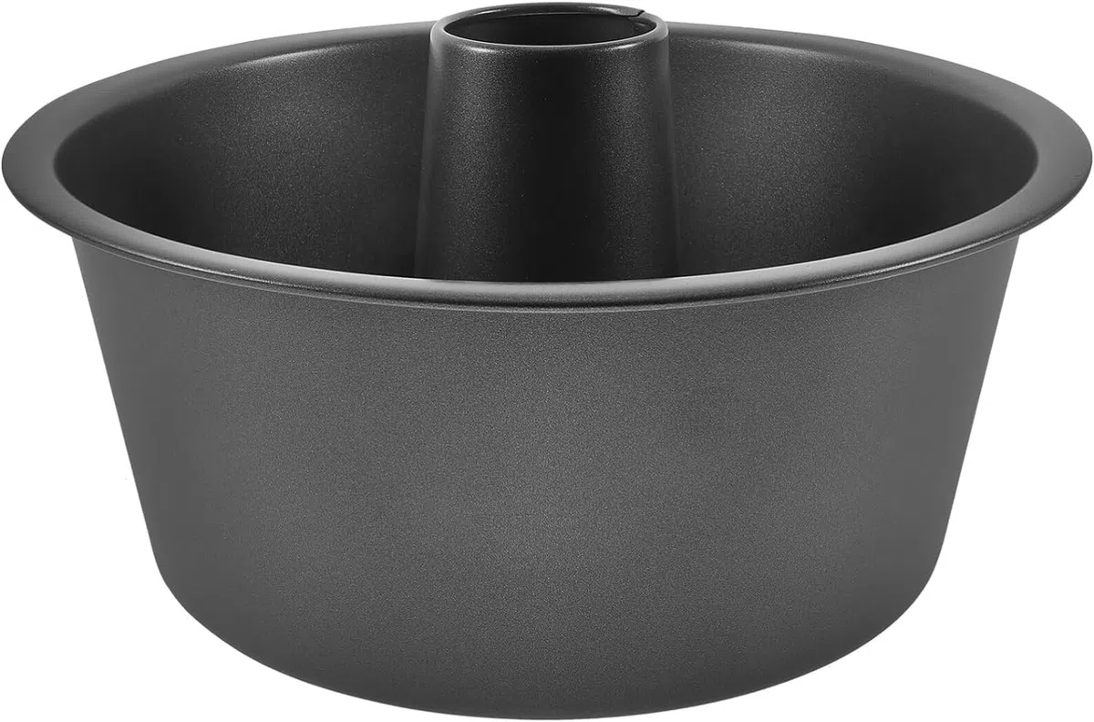 25 cm Stampo Savarin/Ciambella con Tubo - Tortiera Savarin in Acciaio con Rivestimento Antiaderente - Stampo per Ciambella con Tubo - Tortiera da Forno per Biscotti e Torte - 25 cm