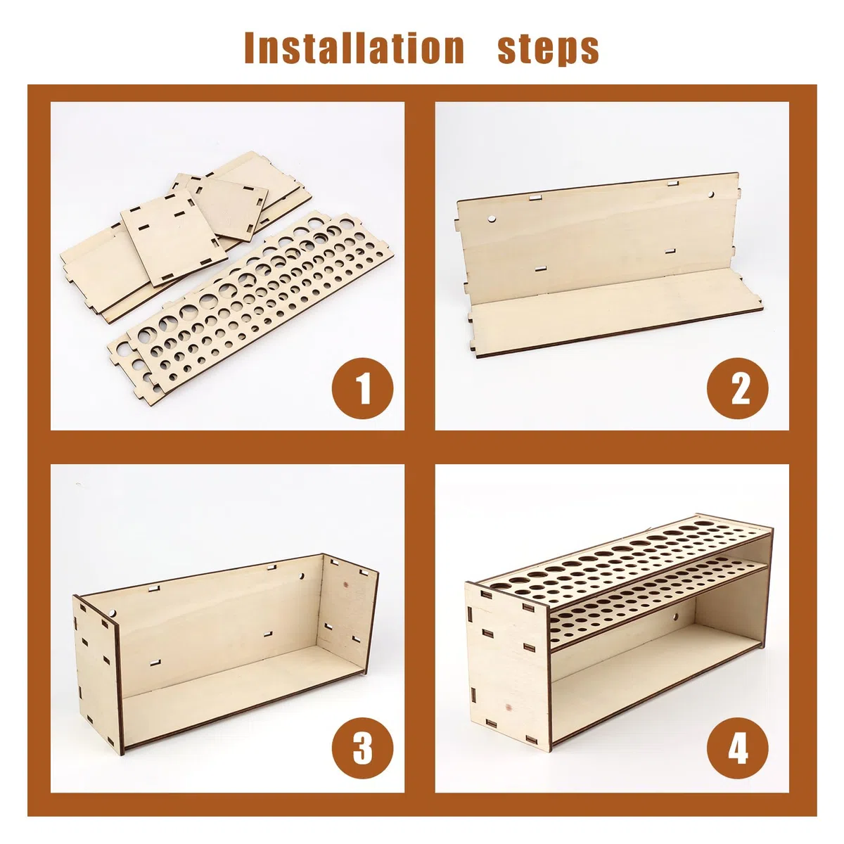 MXTIMWAN Porta Pennelli Pittura,67 Fori Portapennelli da Pittura,Supporto per pennelli in Legno Multi Foro,Supporto per pennelli per pittura in legno,Portapennelli Grande Capacità per lo Studio