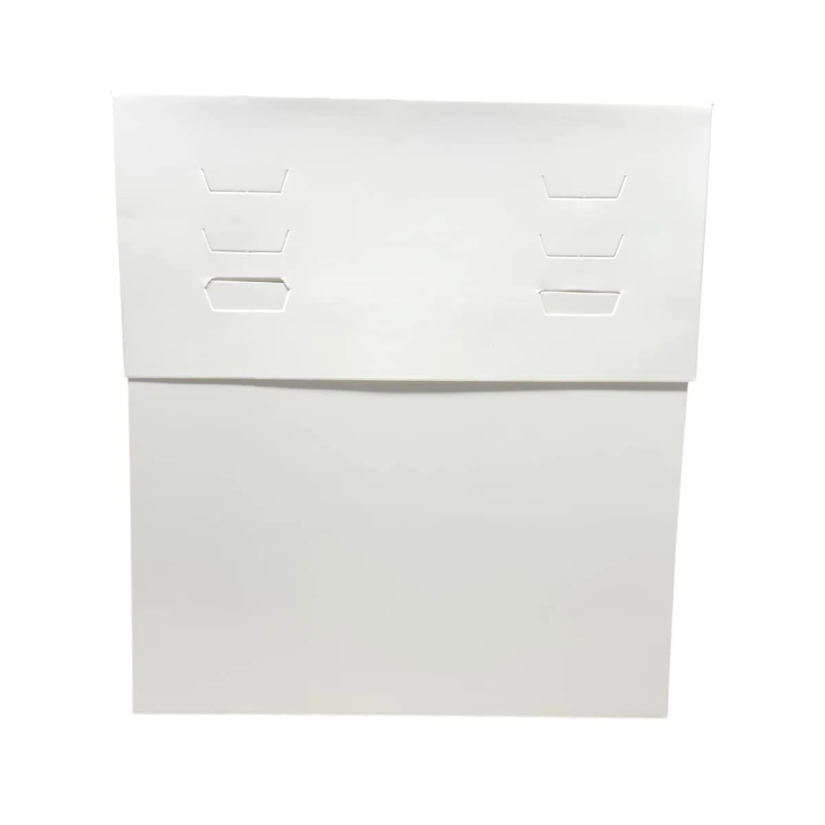 Decoracion Dulce - Confezione da 10 Scatole Bianche per Dolci Altezza Regolabile 25 x 25 x 20 A 30 cm di Altezza