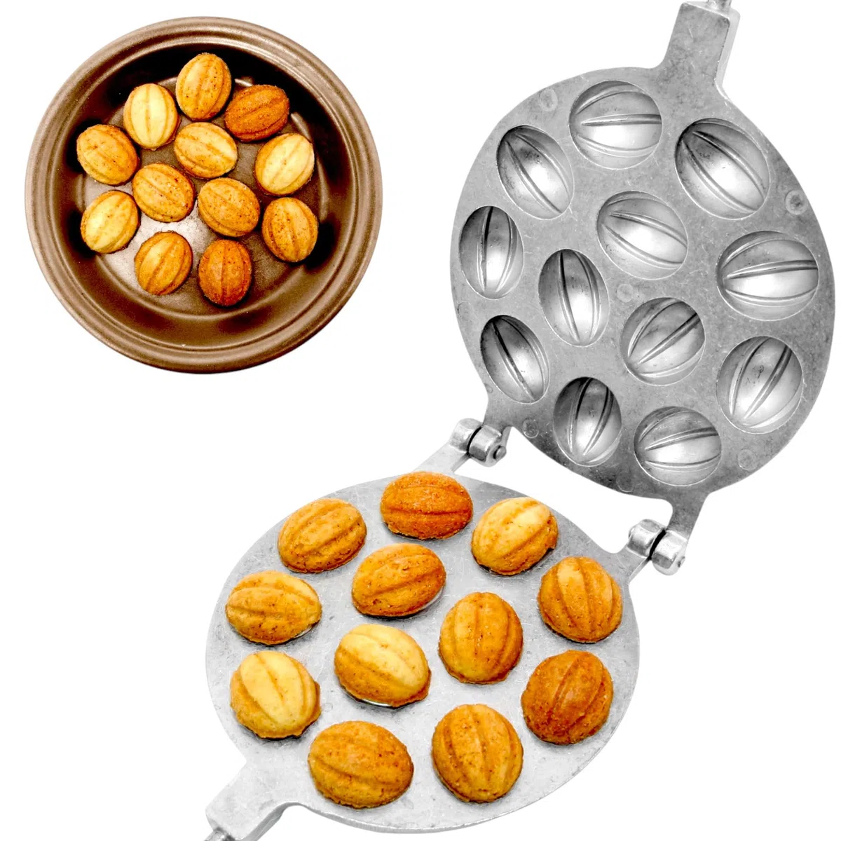 Noce 12 Cookie Form (Oreshek) Maker Oreshki Rissian Soviet Cookies by PetriStor