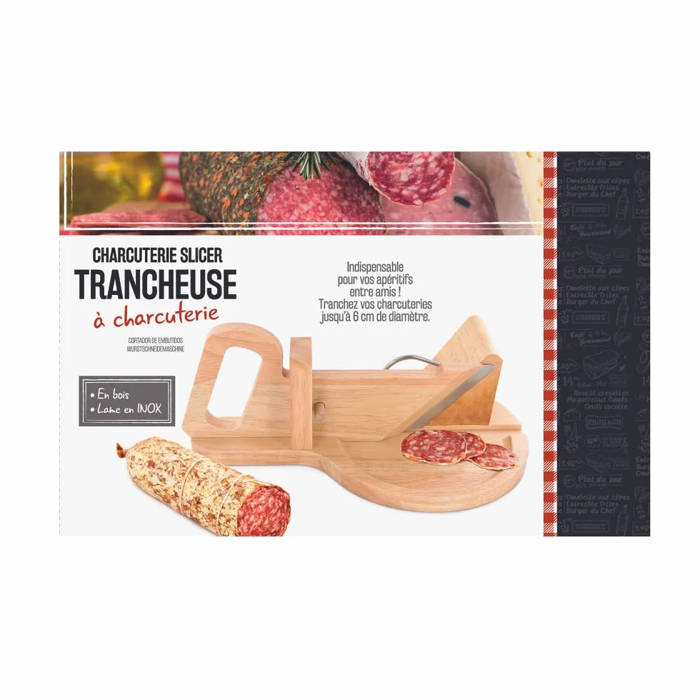 Cook Concept CMKD3213 Cutter, Stainless Steel, Marrone, 30,50 x 19,30 x 12,40 cm