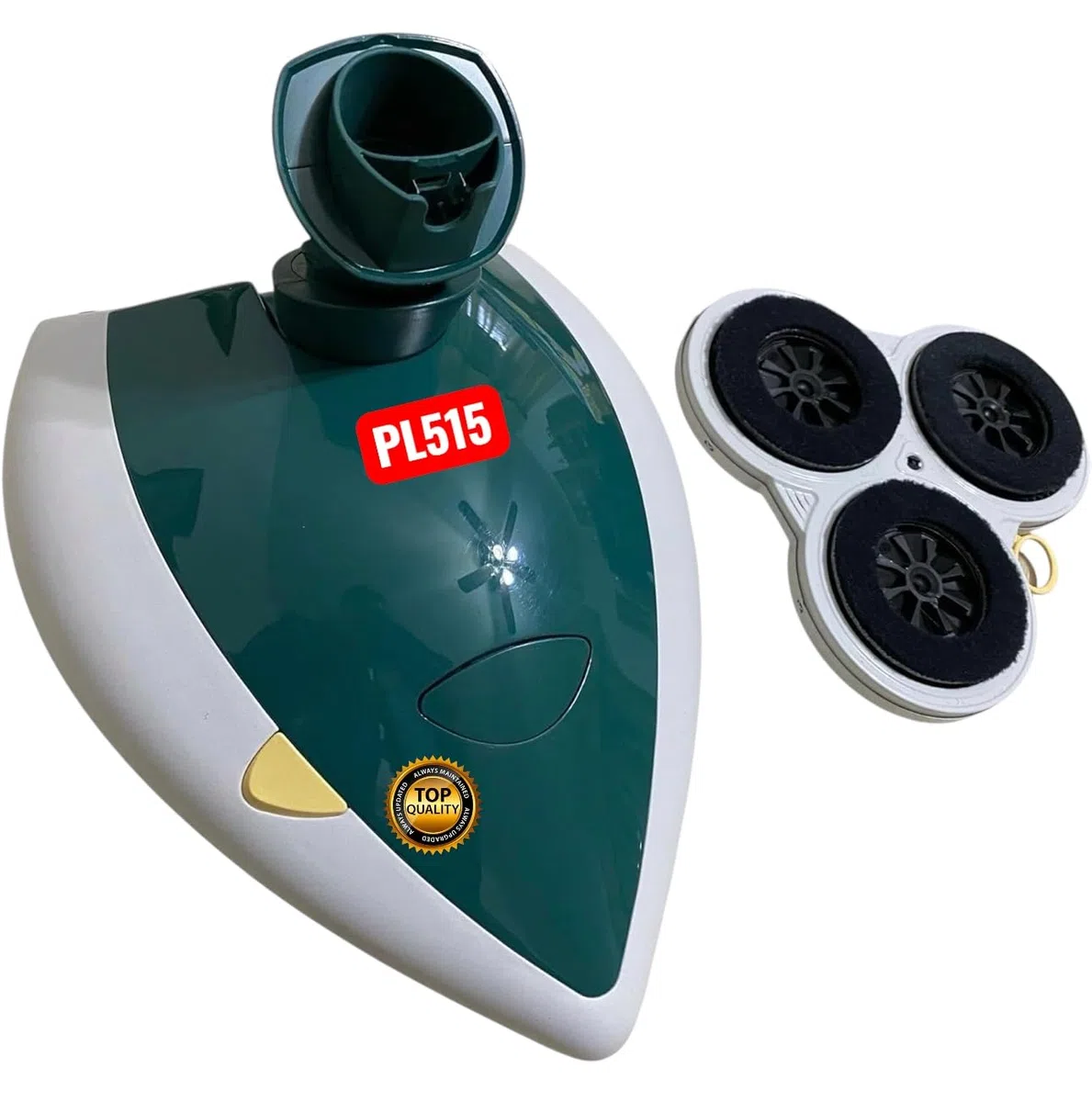 Folletto Lucidatrice Cuore PL515 Ricondizionata, con 2 Spazzole Incluse, 12 Mesi di Garanzia