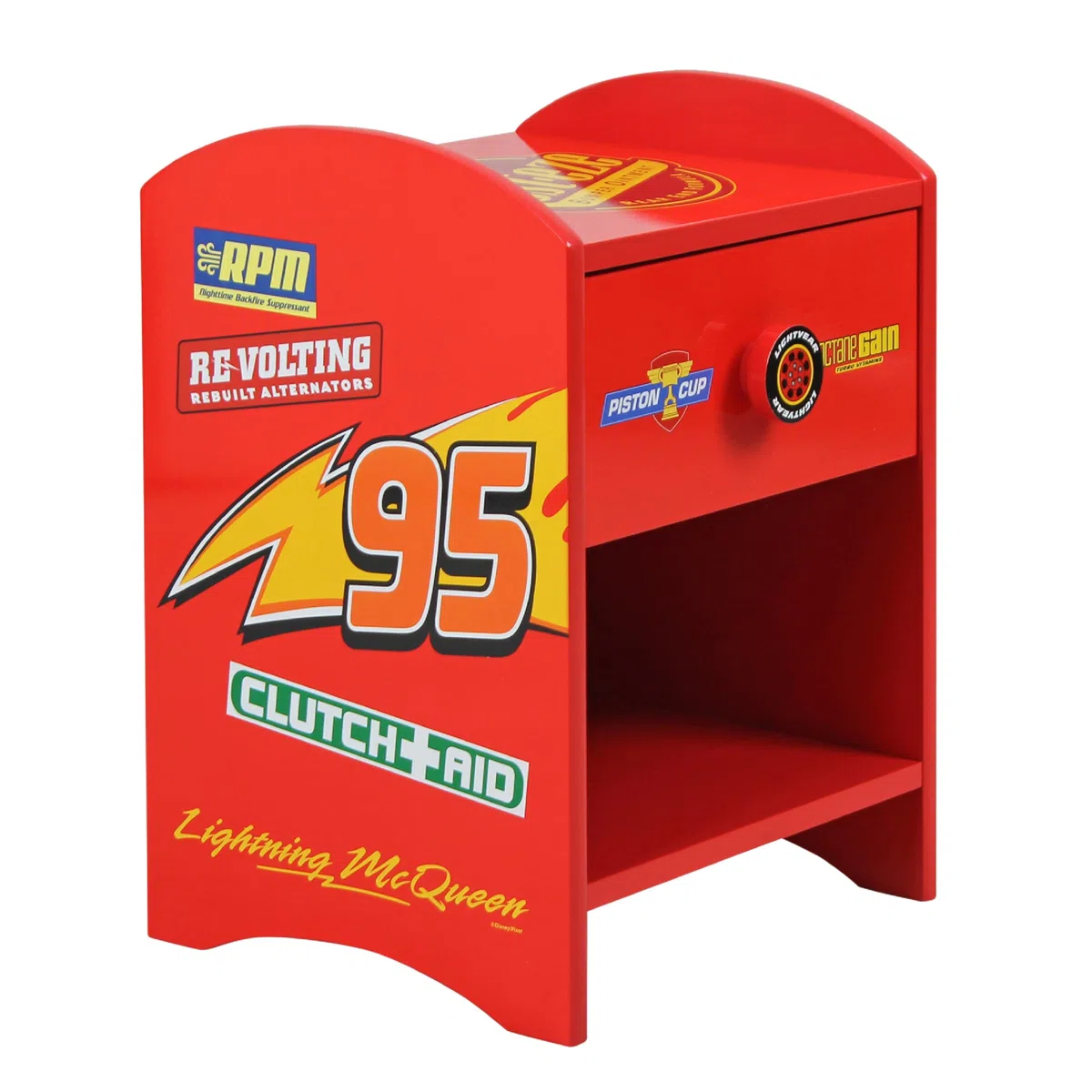 Comodino con cassetto Disney Cars