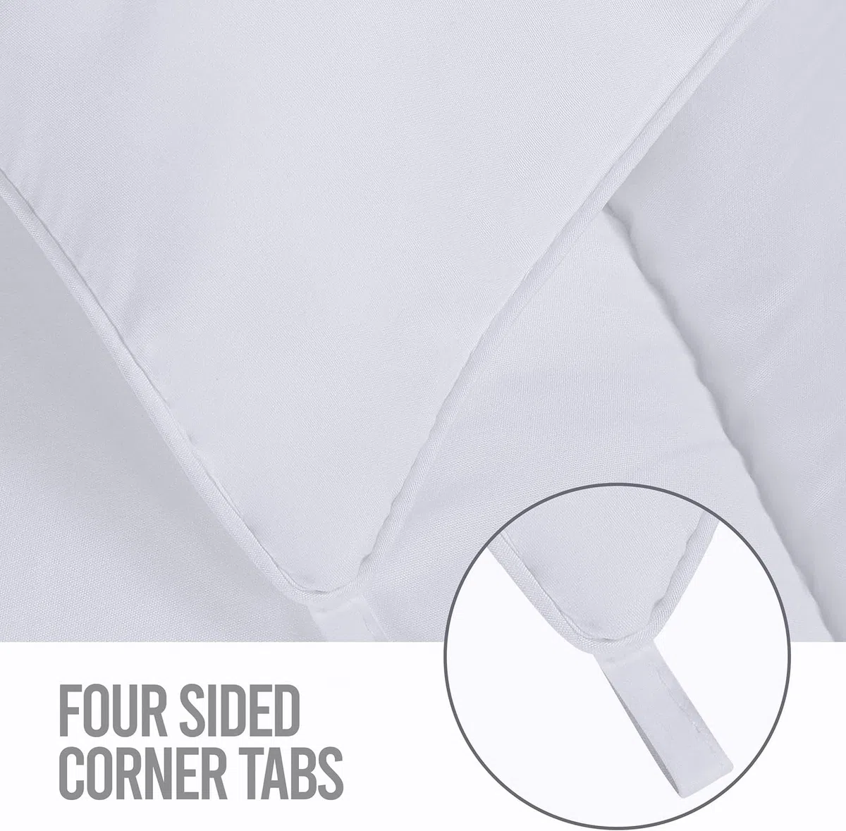 Utopia Bedding Piumino 220 x 230 cm, Piumone Leggero per Letto Matrimoniale, Trapunta in Microfibra per Tutte le Stagioni, 100% Imbottitura in Fibra Cava (Bianco)