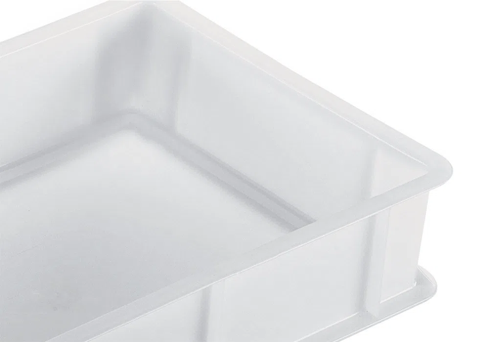 OPIROS Promo Box Cassetta Portaimpasto Bianca Con Coperchio Trasparente Cm. 30x40x10 (1 CASSETTA BIANCA + 1 COPERCHIO TRASPARENTE)