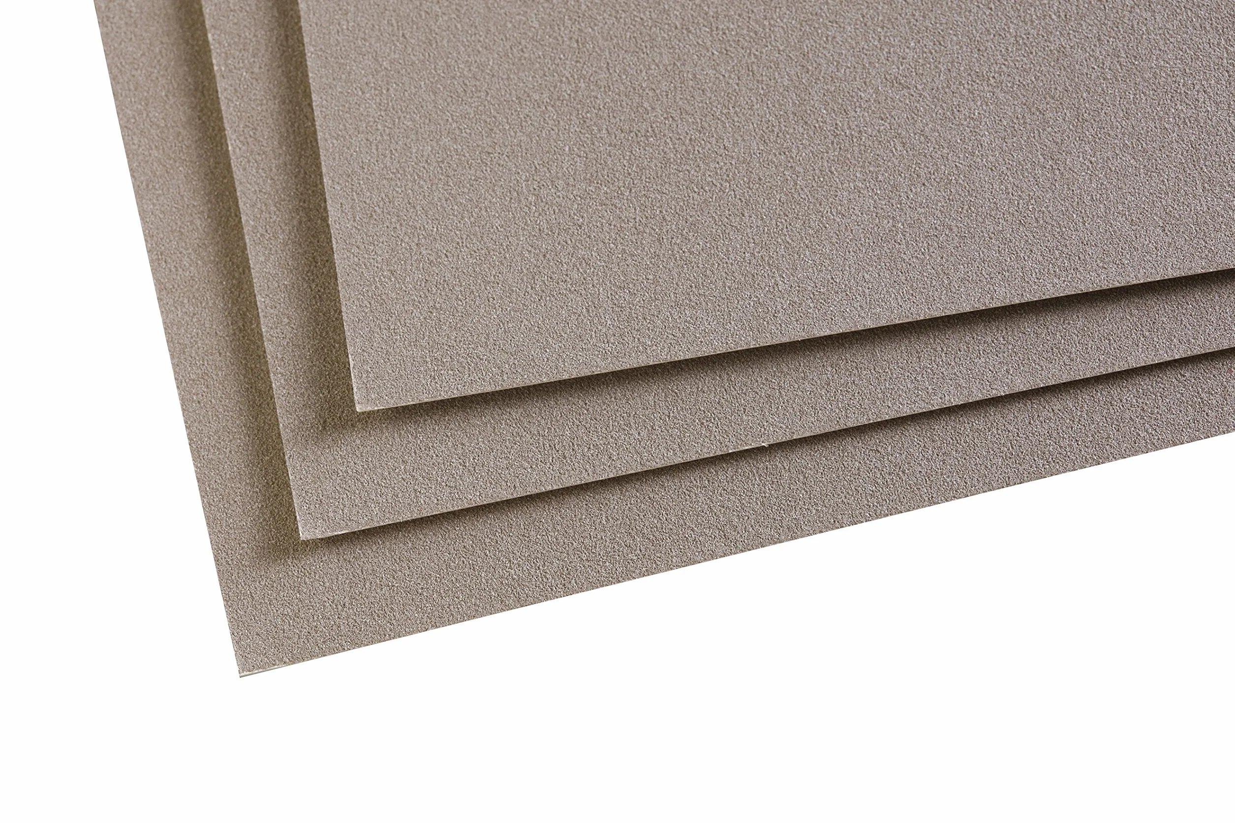 Clairefontaine 197023C Confezione Carta Pastelmat - 5 Fogli di carta Speciale per Pastelli secchi - 24x32 cm 360g - Grigio Scuro