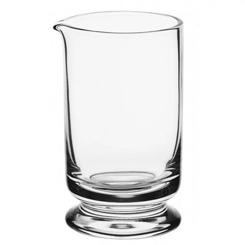 Bicchiere da miscelazione 65cl per cocktail Mixing Glass con base solida bordo svasato mixer cocktail bevande attrezzature barista bar ristorante
