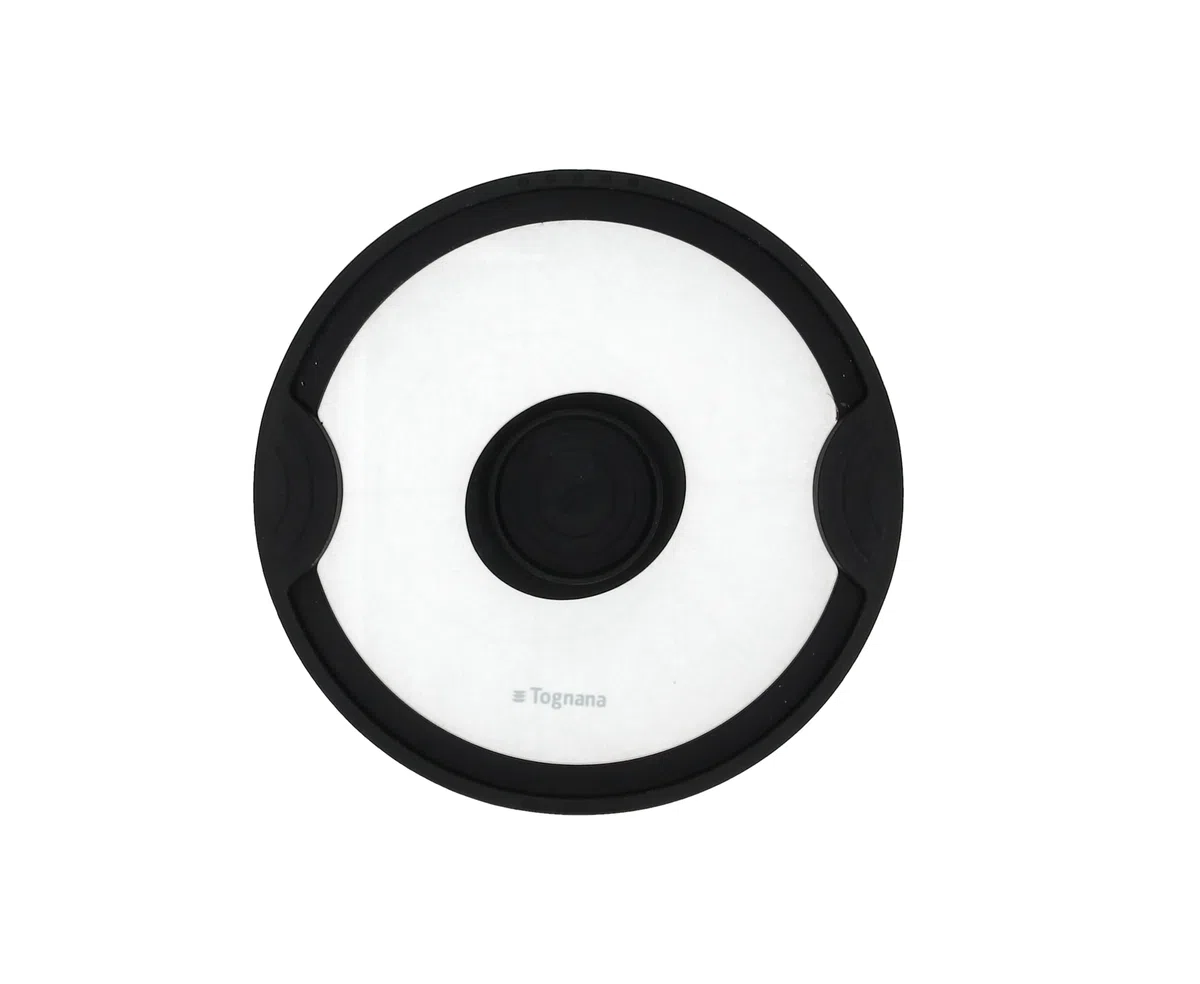 Tognana Avantspace, coperchio scolatore 24 cm, vetro, trasparente